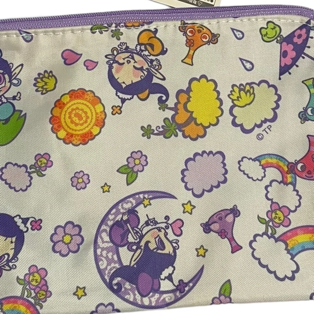 Girls make up bag pencil bag L-Shaped fastener Flat pouch, Akubigirl Design